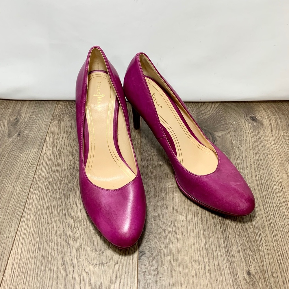 Cole Haan Nike Air Purple Heels